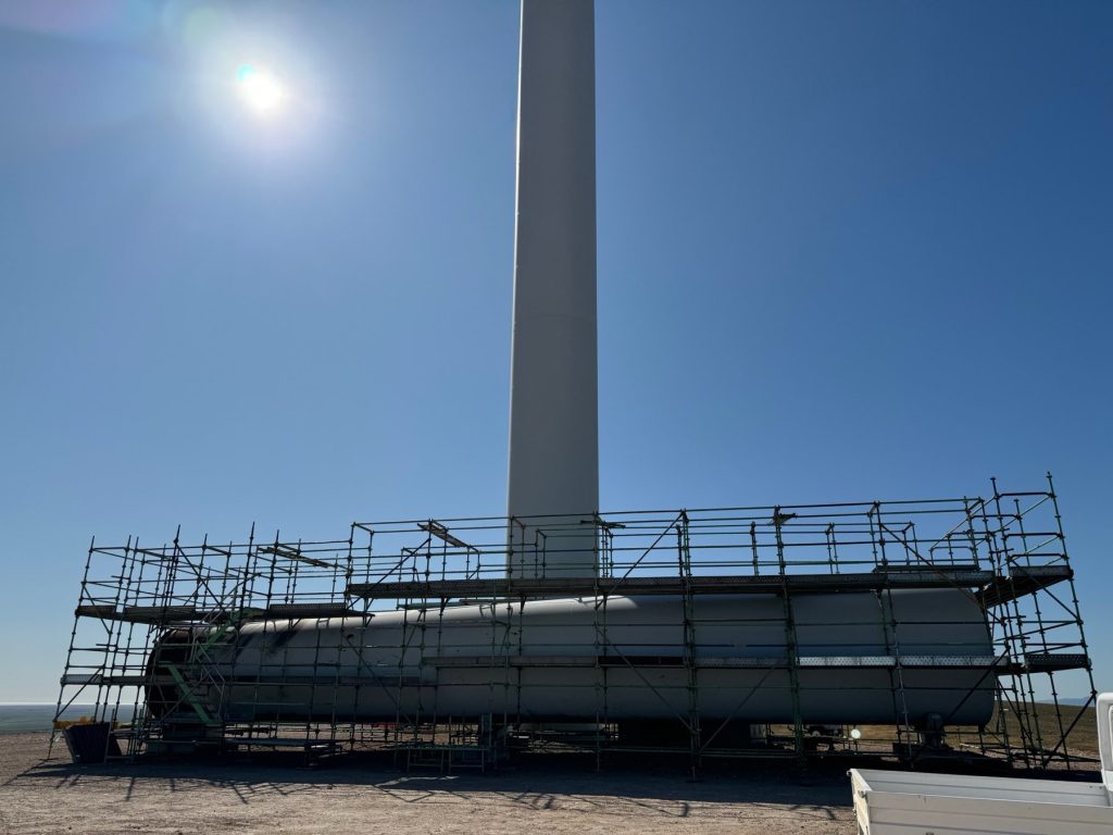 Clements Gap Wind Turbine Remediation